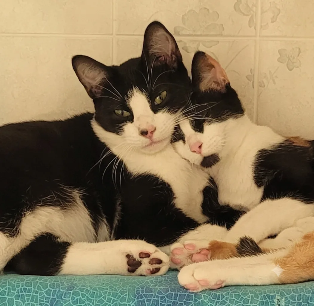 Playful cat enjoying individual play session during boarding stay at our Morris County cat kennel
